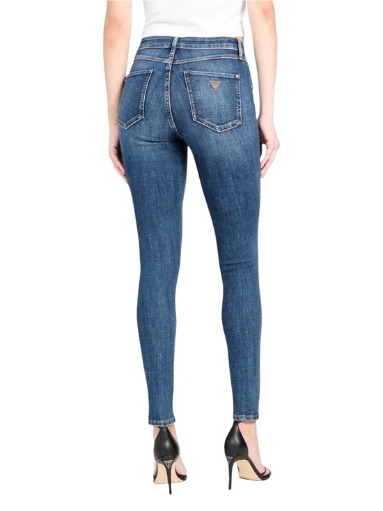 Guess Denim - Guess Women’s Skinny High 1981 Jeans - Light Blue Denim size 29